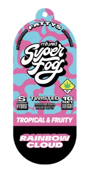 Photograph of product: Rainbow Cloud | Twisted Infused 2Pk