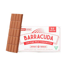 Photograph of product: Edible | 1:1 Milk Chocolate | 200mg | Barracuda Bar