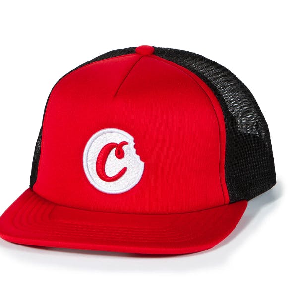 Photograph of product: C-Bite Trucker Hat - Red - 
