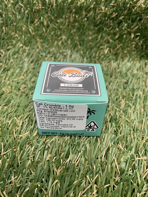 Photograph of product: CALI CRUMBLE 1G CRUMBLE - 