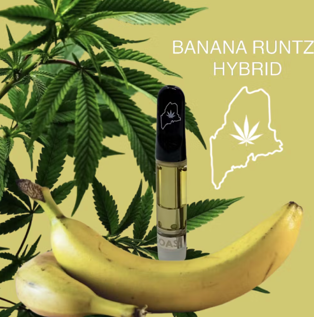 Photograph of product: High Coast Banana Runtz Distillate Cart 1mL