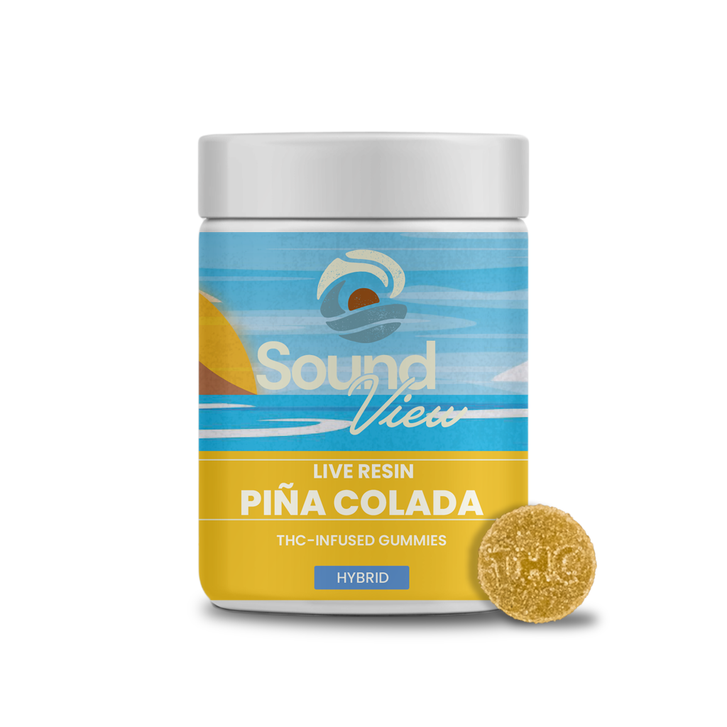 Photograph of product: Pina Colada | Live Resin Gummies | 92mg | 00073