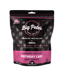 Photograph of product: 10pk Oui'd Birthday Cake Cookies Big Pete's