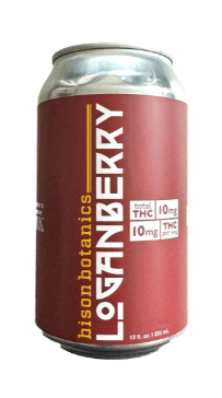 Photograph of product: Bison Bot - Beverage - Loganberry - 10mg