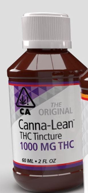 Photograph of product: CANNA LEAN GRAPE SYRUP