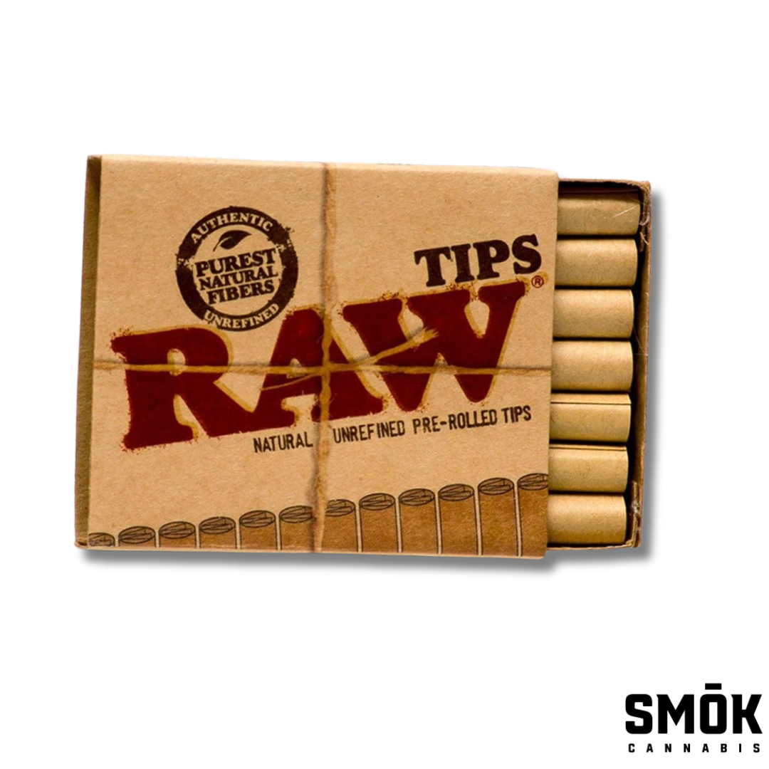 Photograph of product: Raw Pre- Roll Tips 21pk