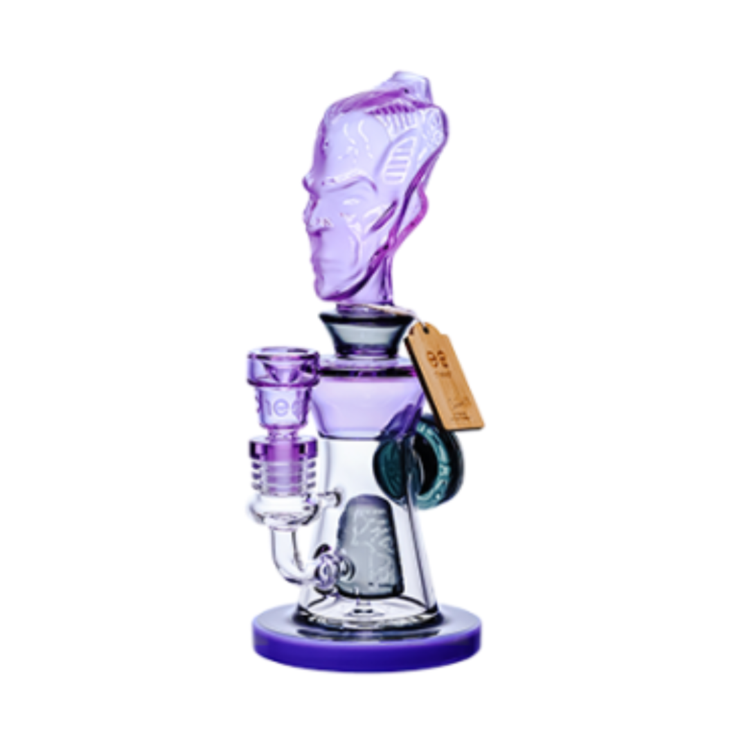 Photograph of product: Northstar Cheech Glass The Concious Guru Purple
