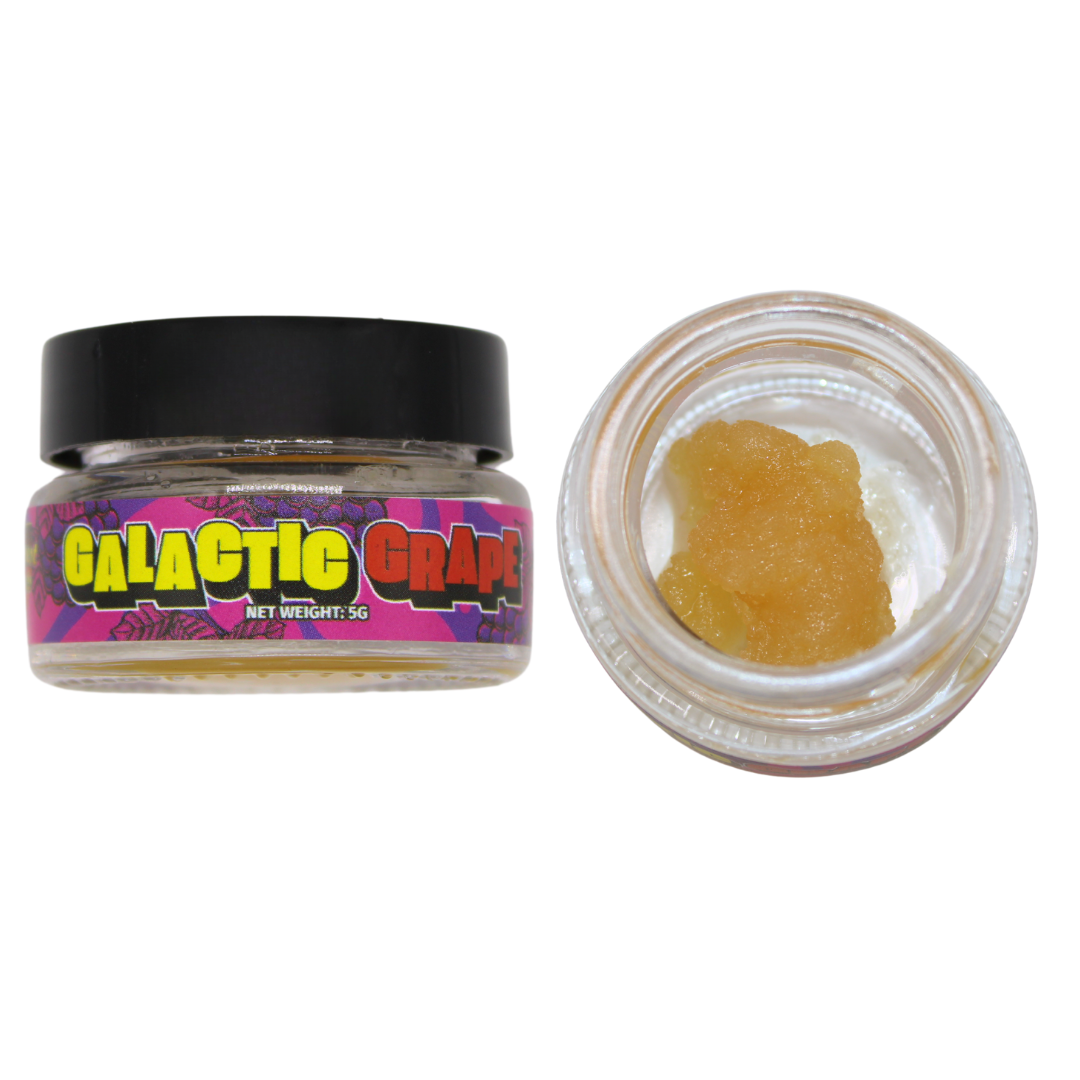 Photograph of product: Midwest Extracts - Live Resin Puck - Galactic Grape