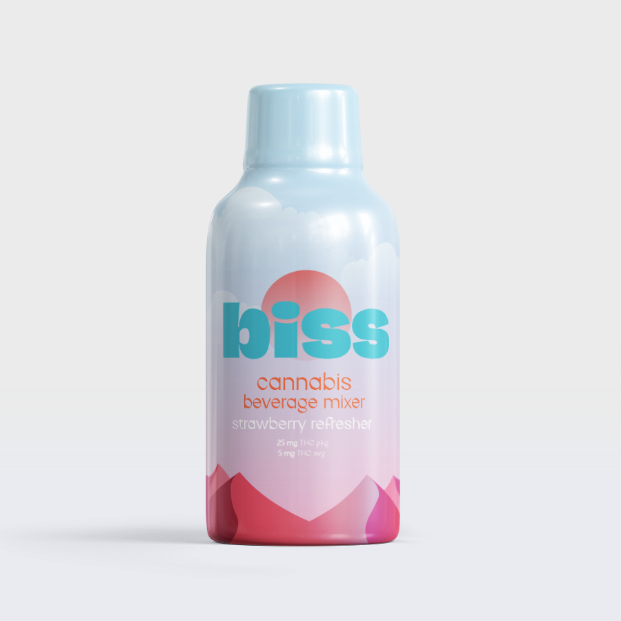 Photograph of product: Biss | Strawberry Refresher (H) Beverage Mixer | 25mg