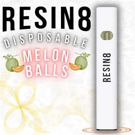 Photograph of product: CANV 800mg Melon Balls Resin8 Disposable