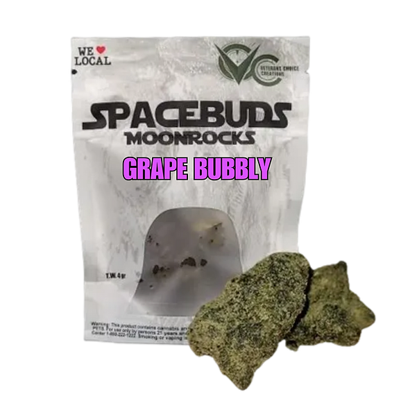 Photograph of product: Veteran's Choice Creations I Moonrocks I Grape Bubbly Moonrocks - 4g