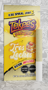 Photograph of product: Tokees Rosin INF- Tres Leche (I)