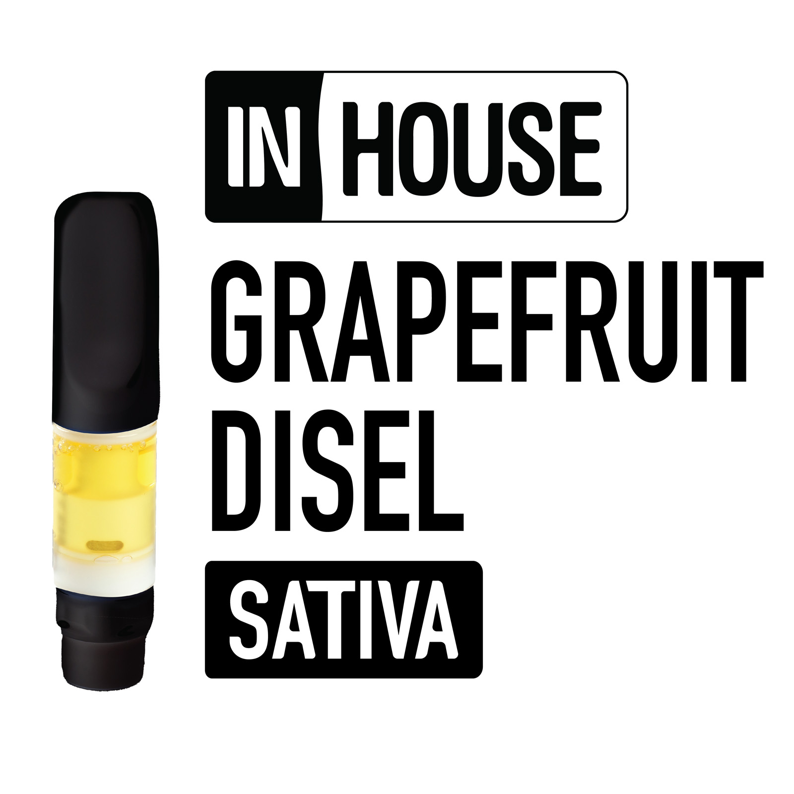 Photograph of product: Grapefruit Diesel - Cartridge 0.5g