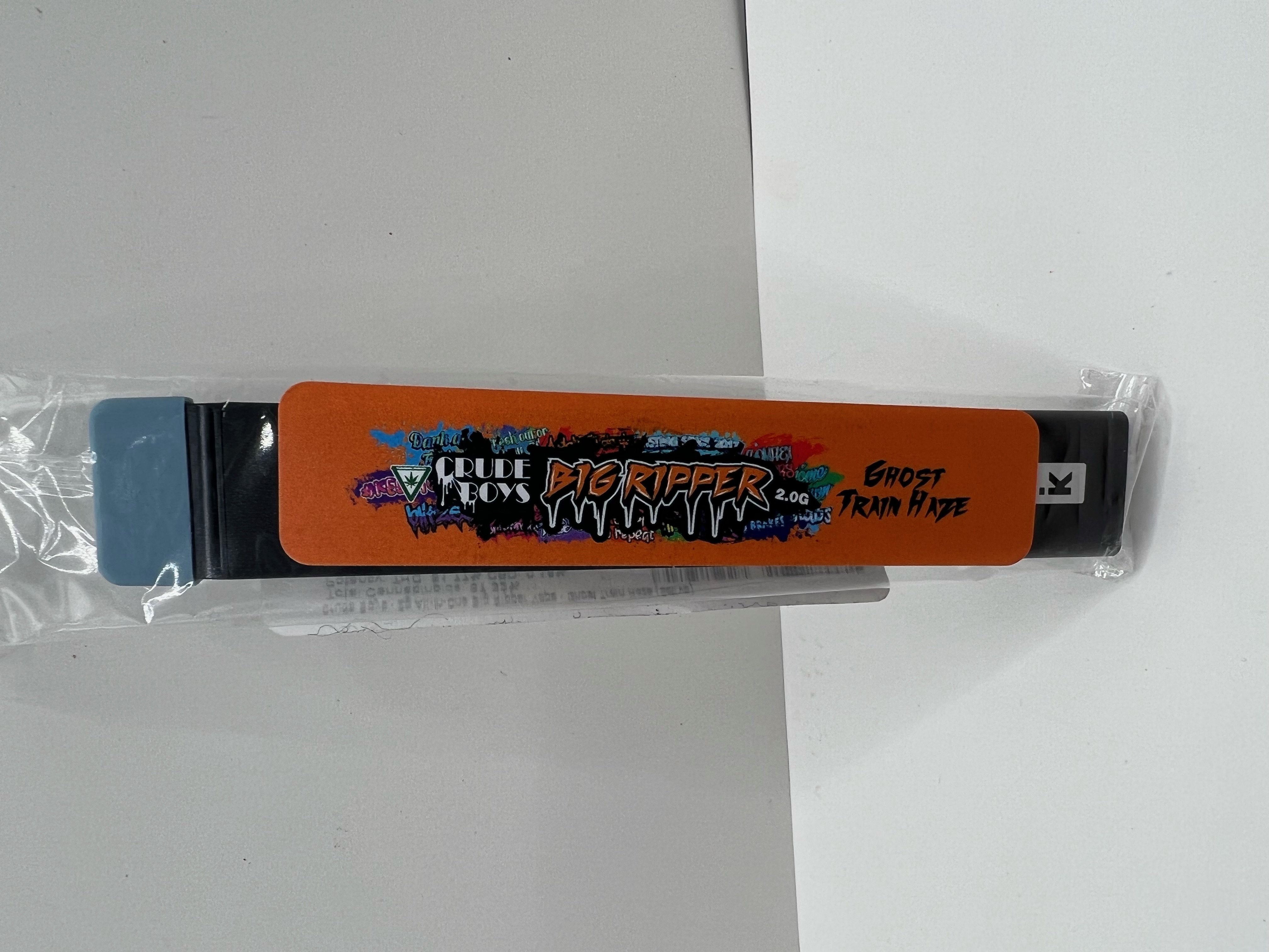 Photograph of product: Crude Boys Disposable Ghost Train Haze