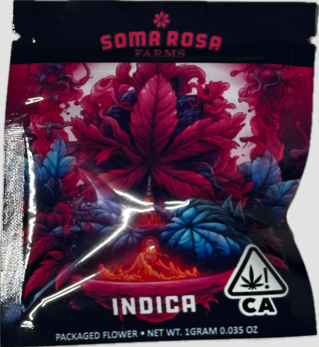 Photograph of product: Blueberry Cookiez - 1g Outdoor Bigs | Soma Rosa