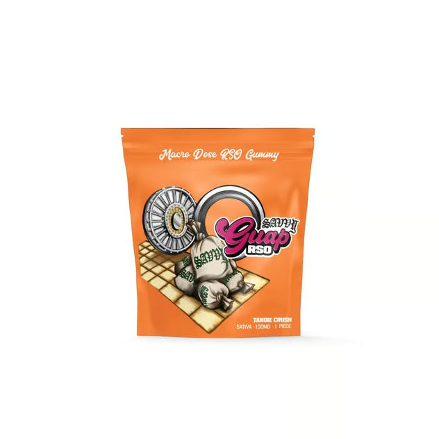 Photograph of Product: RSO Tangie Crush | Savvy Guap | 1pk/100mg