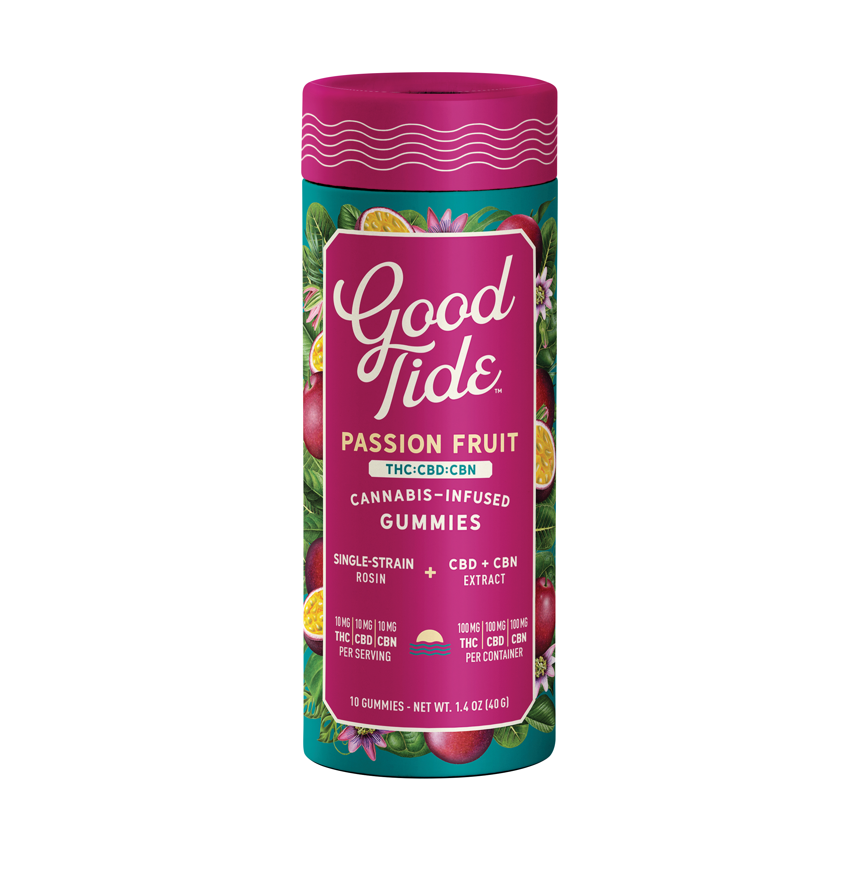 Photograph of product: PASSIONFRUIT 1:1:1 CBD:TH-oui:CBN