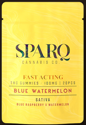 Photograph of product: Gummies | Blue Watermelon | Fast Acting | 20pk