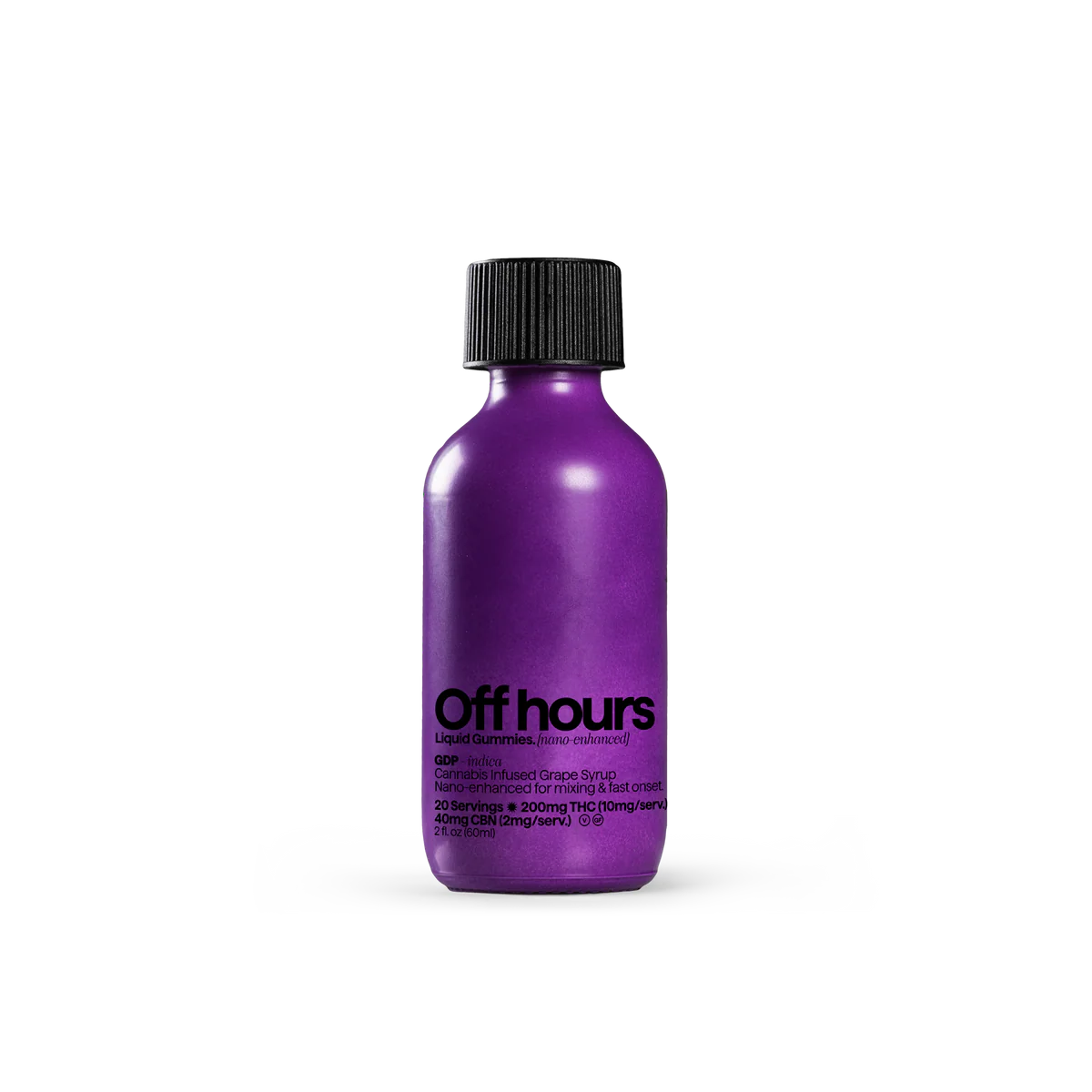 Photograph of product: Granddaddy Purp Syrup 200mg [10:2 TH-oui:CBN]