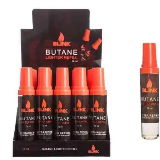 Photograph of product: Blink l Butane Lighter Refill l 18ml