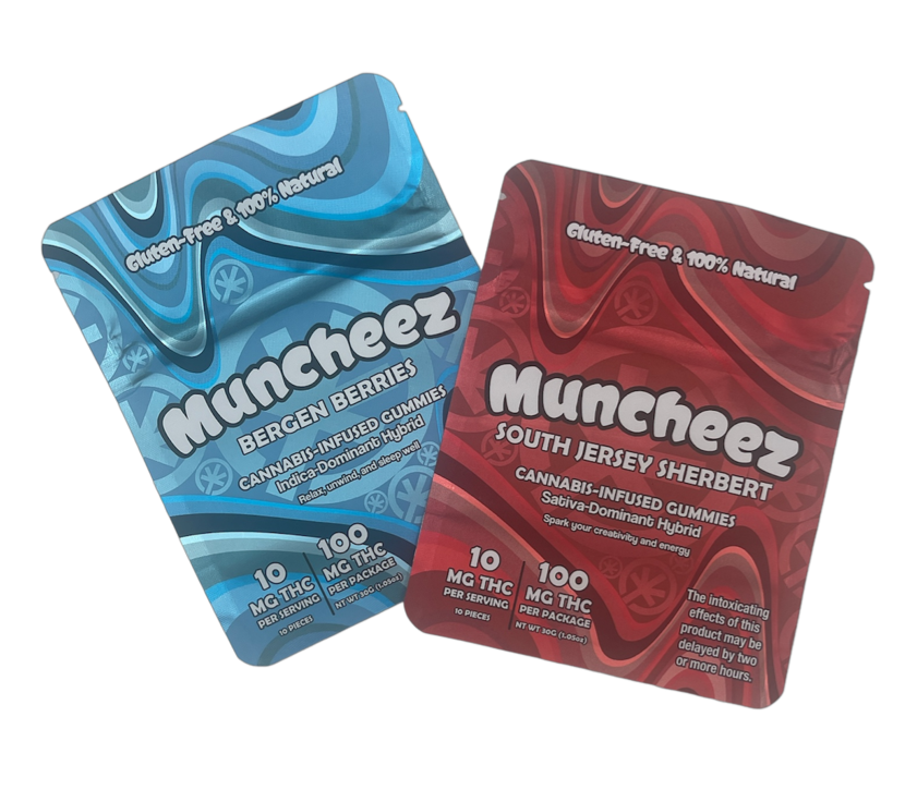 Photograph of product: South Jersey Sherbert - 10 pack 10 mg Gummies | 100mg