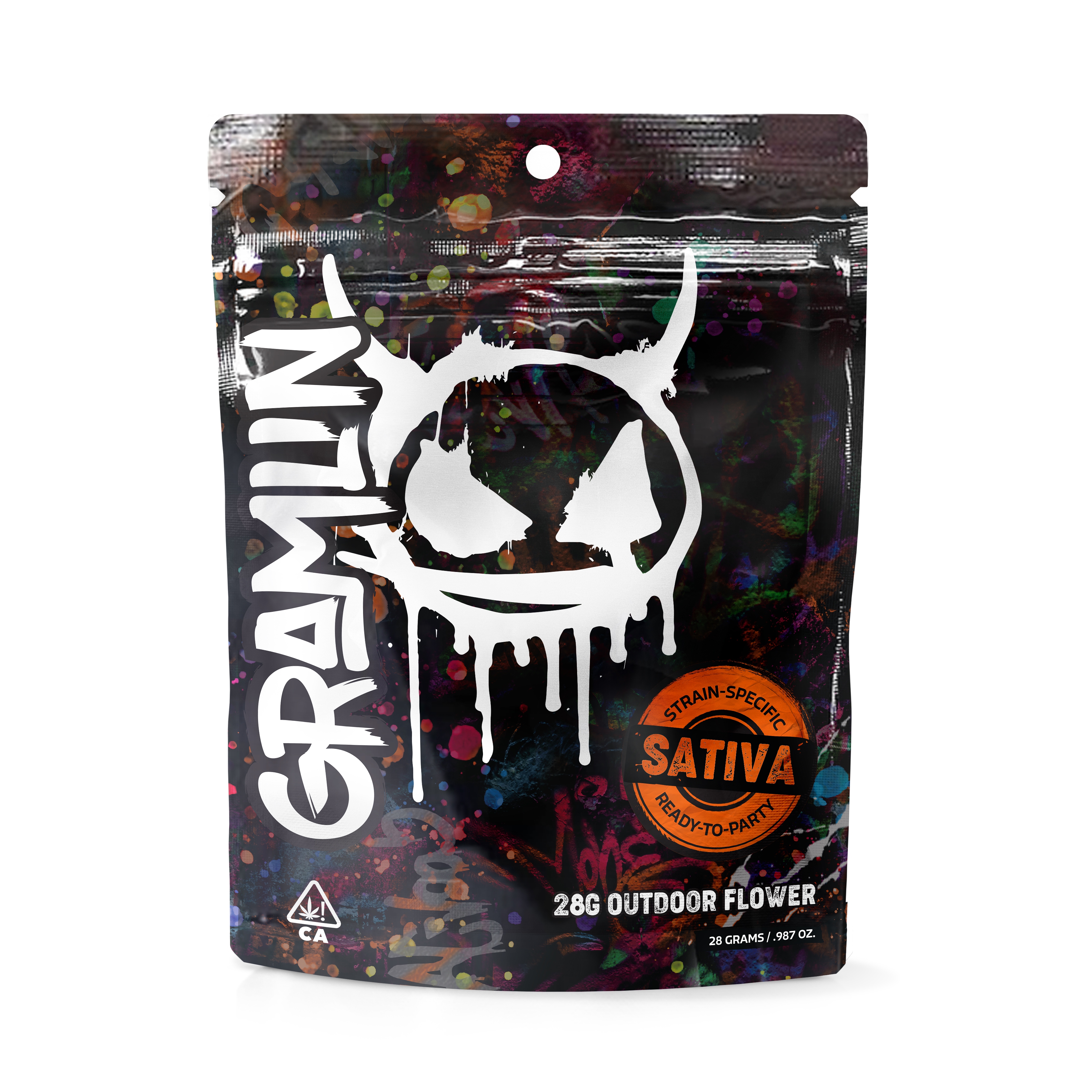 Photograph of product: GRAMLIN OUTDOOR FLOWER - FRUIT PUNCH 28G