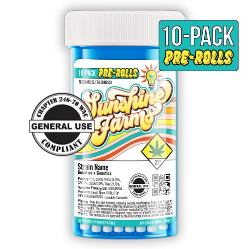 Photograph of product: GG #4 Pre-Rolls, 10-Pack
