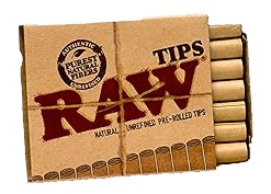 Photograph of product: Raw Prerolled Tips $2