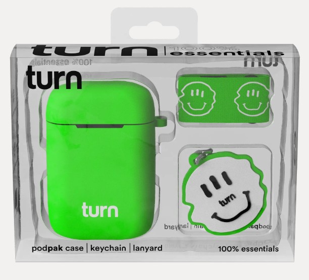 Photograph of product: 100% Essentials Kit | Smiley | Neon Green