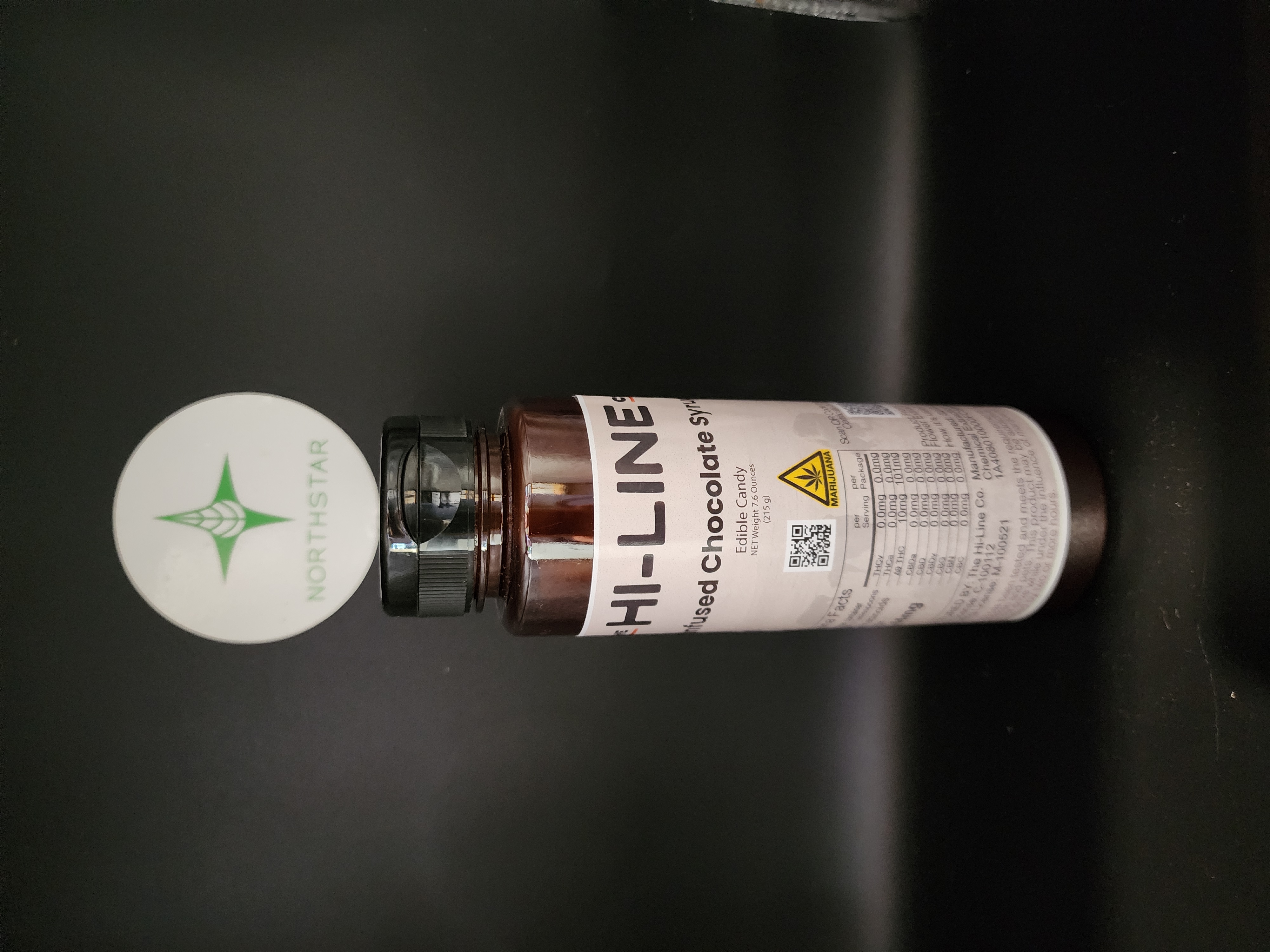 Photograph of product: 100mg Chocolate Sauce Bottle - The Hi-Line Co.