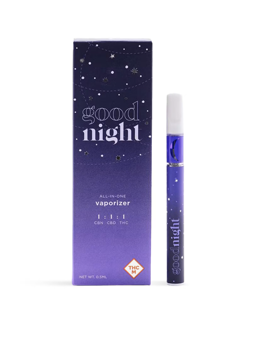 Photograph of product: Goodnight 1:1:1 | CBN/CBD/TH-oui AIO Disposable