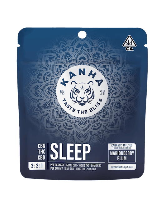 Photograph of product: 3:2:1 SLEEP Marionberry Plum (Nano) | 100MG Gummies