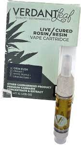 Photograph of product: Juicy Jam | Live Rosin & Cured Resin Cartridge | 1G