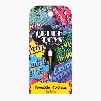 Photograph of product: Crude Boys - Pineapple Express Cartridge
