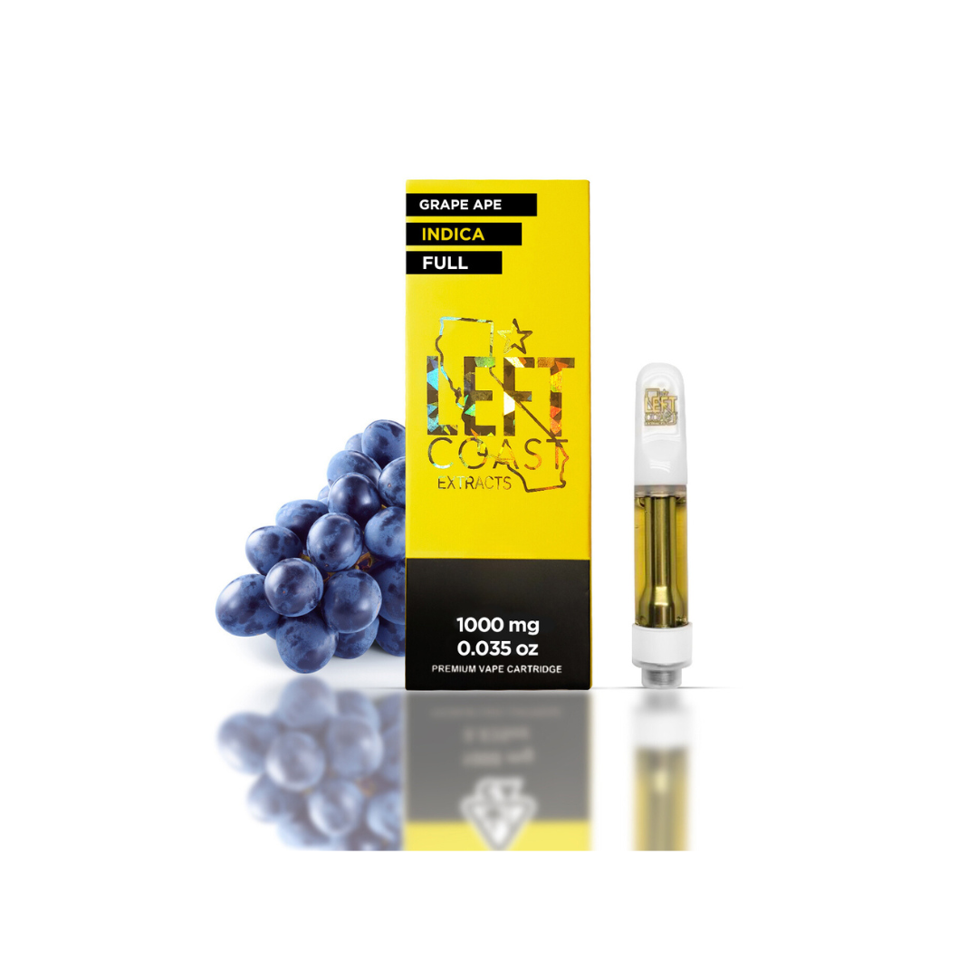 Photograph of product: Grape Ape - Premium TH-oui Cartridge 1G