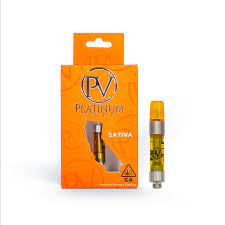 Photograph of product: Platinum Vape | Ghost Train Haze | 1g | Cartridge