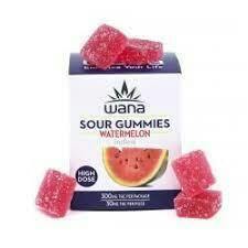Photograph of product: WATERMELON GUMMIES 300MG (I)