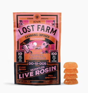 Photograph of product: Tropical Lemonade x Dos-Si-Dos Live Rosin 100mg [F11]