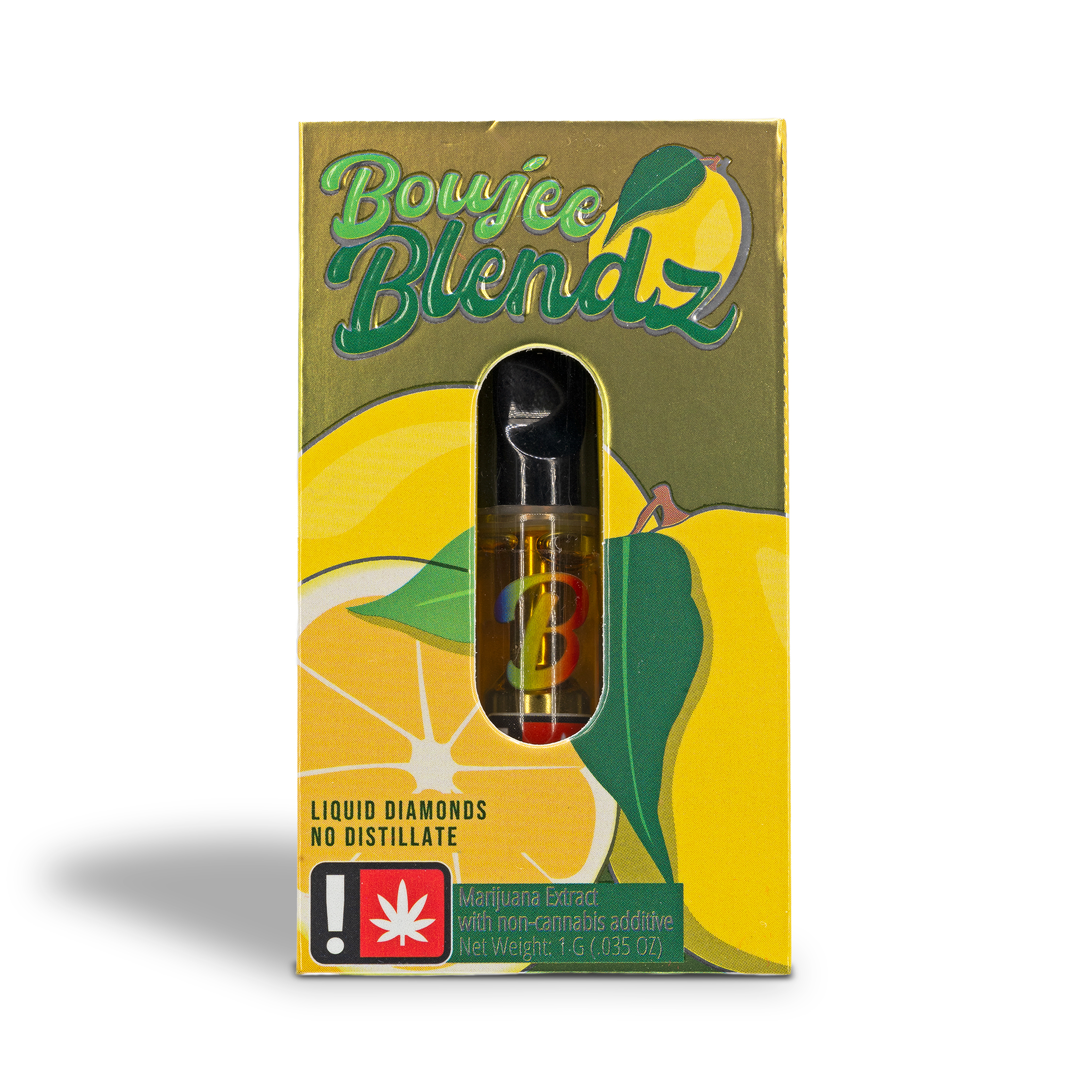 Photograph of product: Boujee Blendz - Lemon Flavored Liquid Diamond Cart