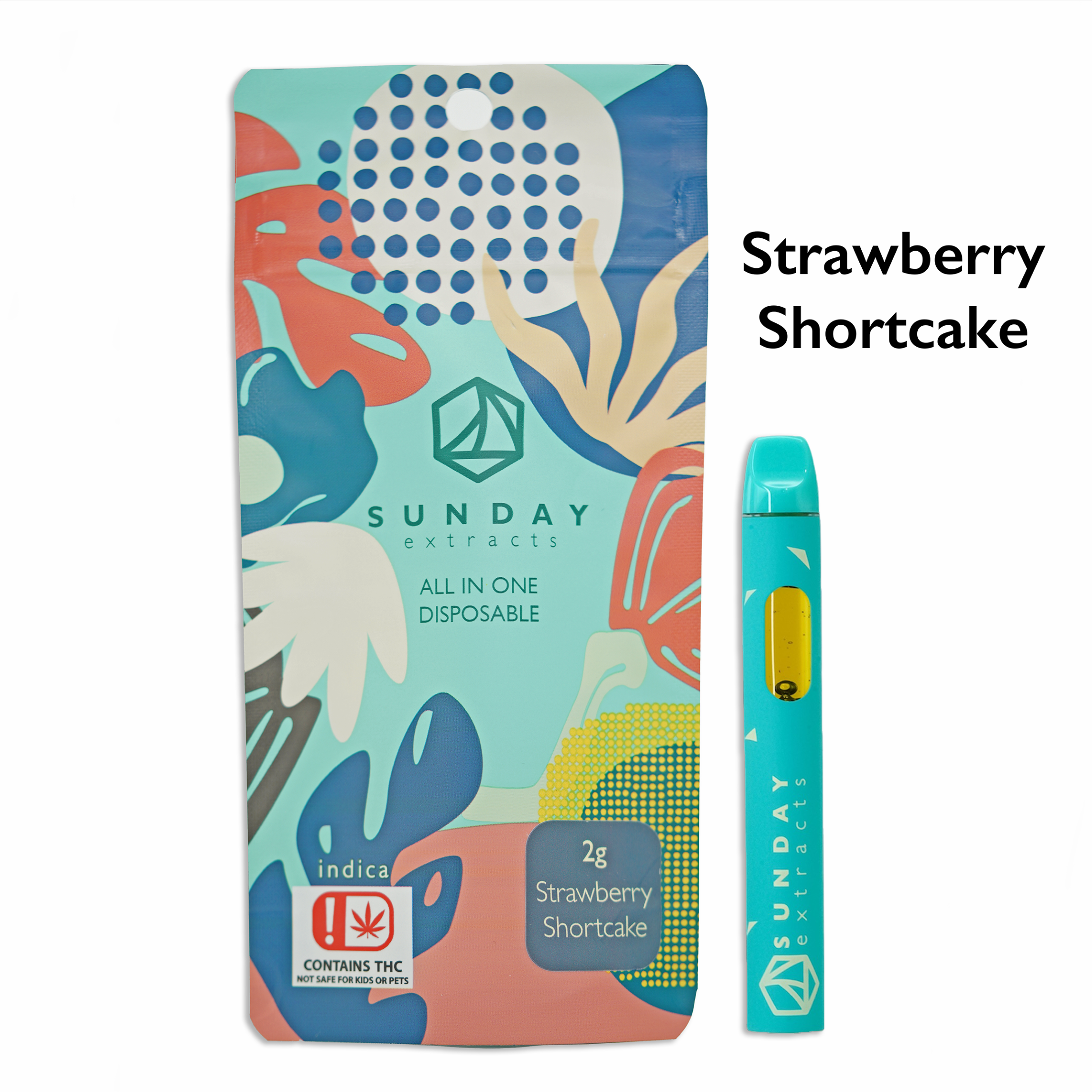 Photograph of product: VAPE SE STRAWBERRY SHORTCAKE (I) ALL-IN-ONE