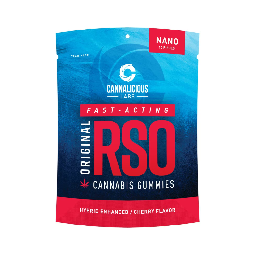 Photograph of product: Cannalicious Labs - 200mg RSO Gummy - Cherry