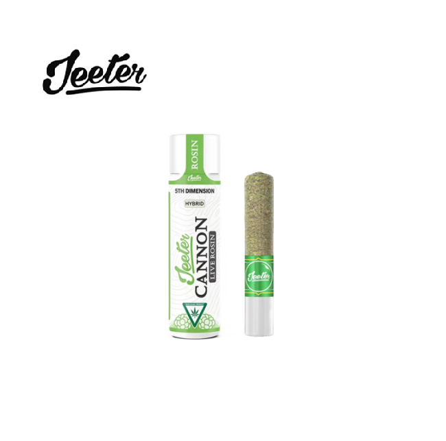 Photograph of product: 5TH DIMENSION 1.3G LIVE ROSIN INFUSED PREROLL