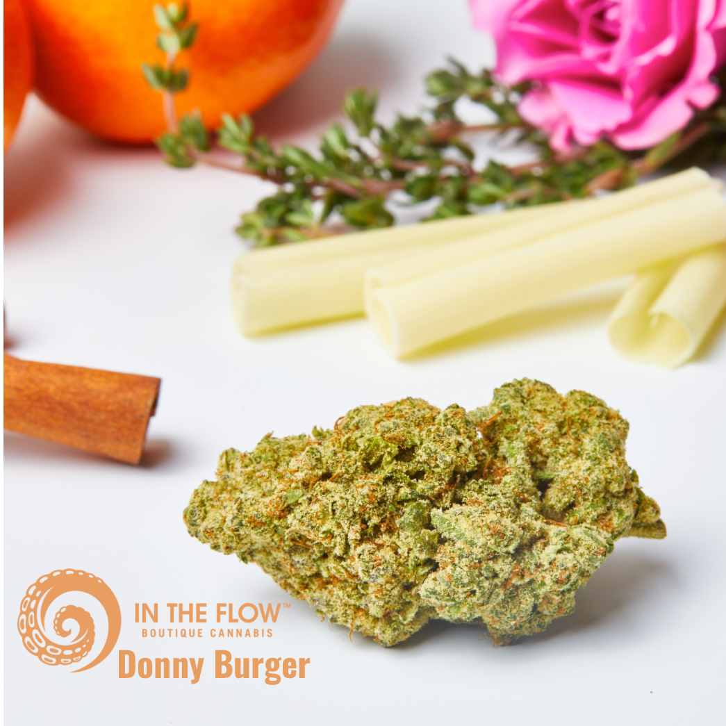 Photograph of product: In the Flow - Donny Burger prepacked - 3.5g