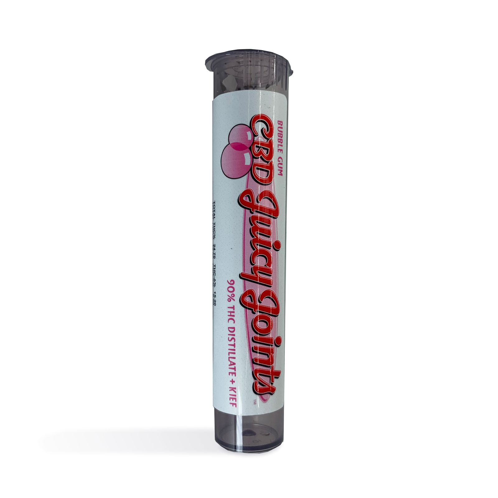 Photograph of product: Bubble Gum CBD Infused Pre-Roll | 0.8g
