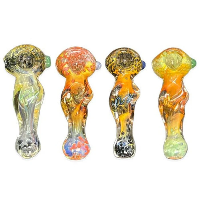 Photograph of product: 4" Body Half Twisted Hand Pipe