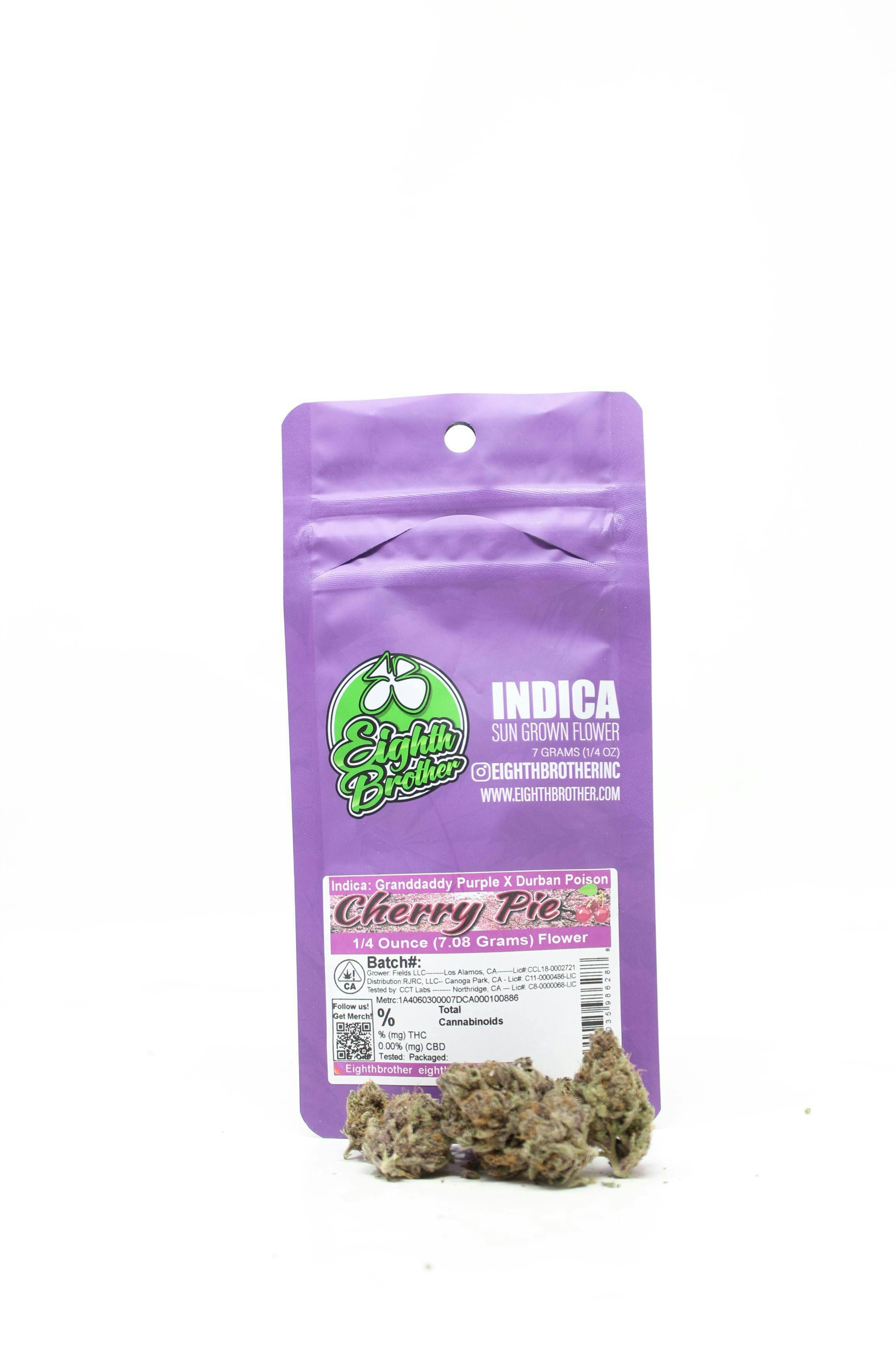 Photograph of product: Eighth Brother - Flower - Cherry Pie - 7G