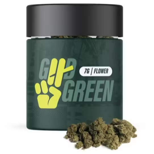Photograph of product: Good Green | Sour Diesel Bulk Popcorn 1/4oz - Oui'd