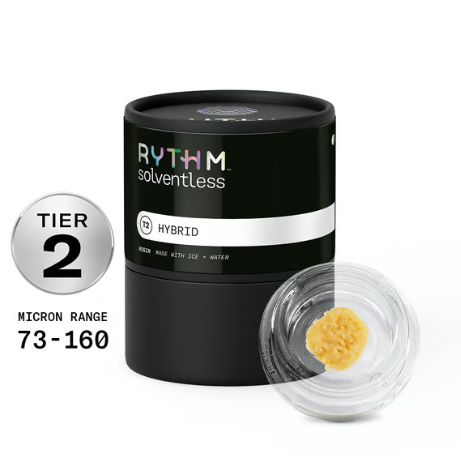 Photograph of product: Rythm | Black Maple #22 Tier 2 - Live Rosin | Concentrate