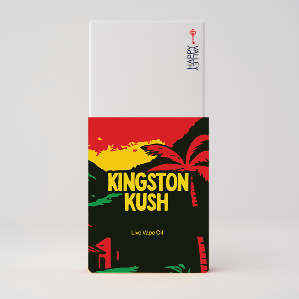 Photograph of product: Live Vape Oil Cartridge 1g - Kingston Kush