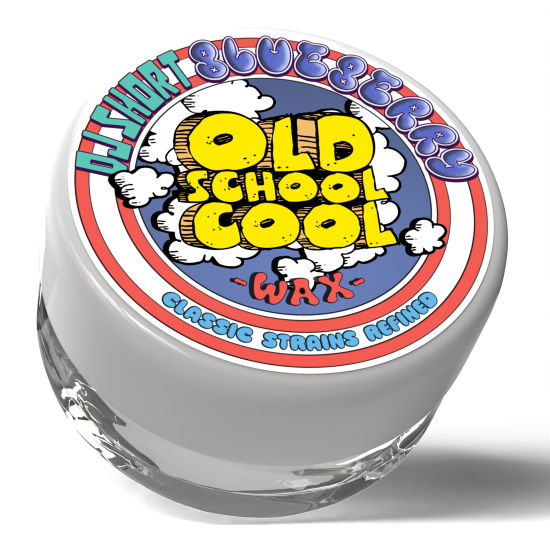 Photograph of product: Old School Cool | DJ Short Blueberry | Wax | 1g